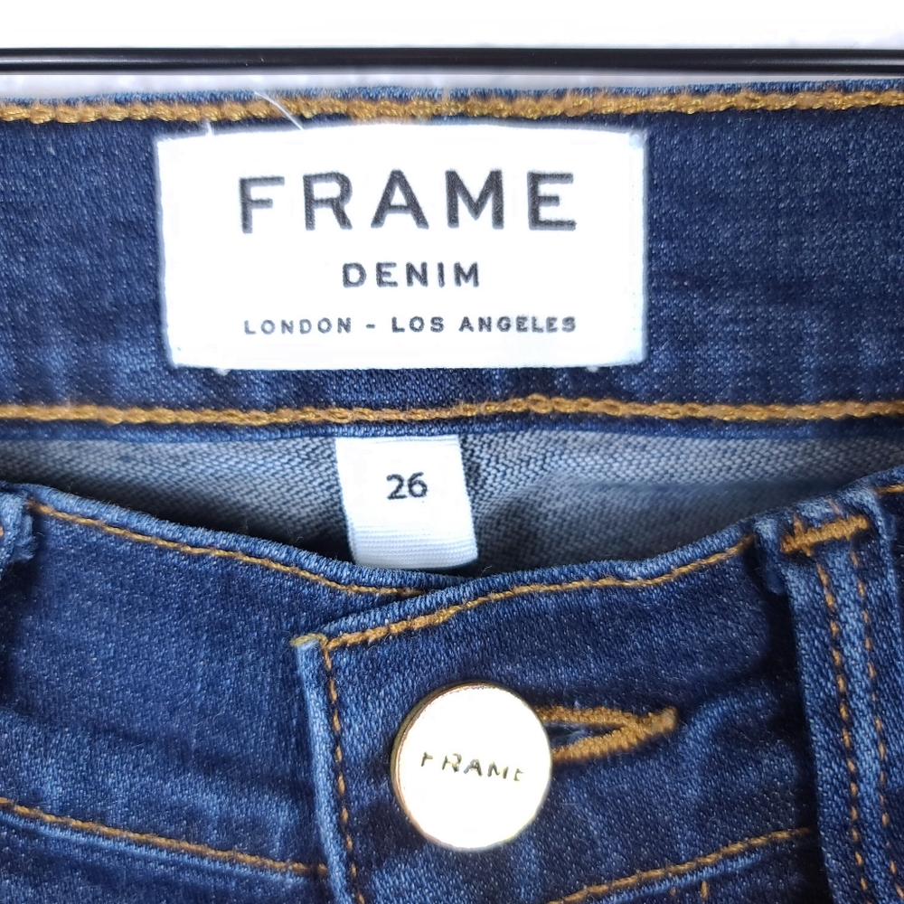 FRAME Denim Le Skinny De Jeanne Marshall - Picture 3 of 10
